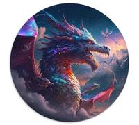 1000-teiliges Puzzle Brave Dragon, Kartonpuzzle mit interaktivem Familienspiel, ideales Geschenk für Kinder ab 14 Jahren, 1000 Teile (67,5x67,5cm)