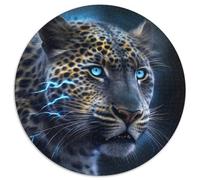1000-teiliges Puzzle, Fantasie-Leopard, Papierpuzzle, Geschenk, DIY-Spaß, geeignet für die Dekoration von Zuhause, Wohnzimmer und Büro, 1000 Stück (67,5x67,5cm)