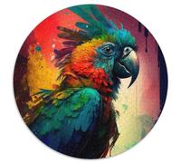 1000-teiliges Puzzle, Fantasie-Papagei, Puzzle für Erwachsene, interaktives Familienspiel, Bastelgeschenk mit farbenfrohen Kunstwerken, 1000 Teile (67,5x67,5cm)