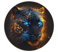 1000-teiliges Puzzle Fantasy Leopard, Kartonpuzzle mit interaktivem Familienspiel, ideales Geschenk für Kinder ab 14 Jahren, 1000 Teile (67,5x67,5cm)