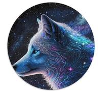 1000-teiliges Puzzle Fuchs, runde Puzzles 1000 Teile für Erwachsene, perfekt für Familienspaß, Partyspiele, Gastgeschenke für Geburtstagspartys, 1000 Stück (67,5x67,5cm)