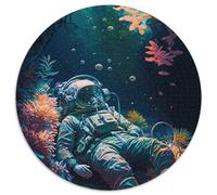 1000-teiliges Puzzle für Erwachsene, Astronauten-Puzzle, anspruchsvolles Denkspiel für Teenager, unterhaltsames interaktives Spiel für die ganze Familie, 1000 Teile (67,5x67,5cm)