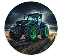 1000-teiliges Puzzle für Erwachsene, bunte Traktor-Puzzles für Erwachsene, interaktives Familienspiel, Heimdekoration zum Selbermachen, Denksportaufgabe als Geschenk, 1000 Teile (67,5x67,5cm)