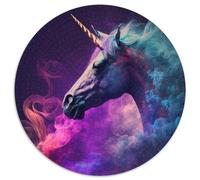 1000-teiliges Puzzle für Erwachsene, Einhorn-Puzzles für Erwachsene, Weihnachtsgeschenk für Teenager, Stressabbau, cooles einzigartiges Geschenk für die Familie, 1000 Teile (67,5x67,5cm)