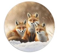 1000-teiliges Puzzle für Erwachsene, Fantasy-Fuchs, Puzzles für Erwachsene, Weihnachtsgeschenk für Teenager, Stressabbau, cooles einzigartiges Geschenk für die Familie, 1000 Teile (67,5x67,5cm)