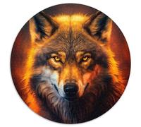 1000-teiliges Puzzle für Erwachsene, Fantasy-Wolf-Puzzles für Erwachsene, Weihnachtsgeschenk für Teenager, Stressabbau, cooles einzigartiges Geschenk für die Familie, 1000 Teile (67,5x67,5cm)