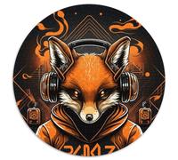 1000-teiliges Puzzle für Erwachsene, Fuchs-Boxer-Puzzle für Erwachsene, interaktives Familienspiel, Heimdekoration zum Selbermachen, Denksportaufgabe als Geschenk, 1000 Teile (67,5x67,5cm)