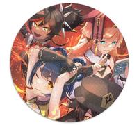 1000-teiliges Puzzle für Erwachsene, Genshin Impact Xiangling, runde Puzzles, perfektes Geschenk für Geburtstage, Feiertage und als Heimdekoration, 1000 Teile (67,5x67,5cm)