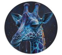 1000-teiliges Puzzle für Erwachsene, Giraffen-Puzzle, anspruchsvolles Denkspiel für Teenager, unterhaltsames interaktives Spiel für die ganze Familie, 1000 Teile (67,5x67,5cm)