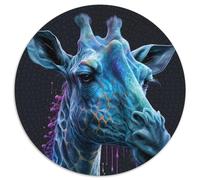 1000-teiliges Puzzle für Erwachsene, Giraffen-Puzzle, anspruchsvolles Denkspiel für Teenager, unterhaltsames interaktives Spiel für die ganze Familie, 1000 Teile (67,5x67,5cm)