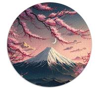 1000-teiliges Puzzle für Erwachsene, japanische Kirschblüten, anspruchsvolles Denkspiel für Teenager, unterhaltsames interaktives Spiel für die ganze Familie, 1000 Teile (67,5x67,5cm)