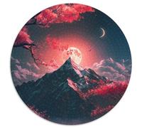 1000-teiliges Puzzle für Erwachsene, japanische Kirschblüten, Puzzle für Erwachsene, interaktives Familienspiel, Heimdekoration zum Selbermachen, Denksportaufgabe, Geschenk, 1000 Teile (67,5x67,5cm)