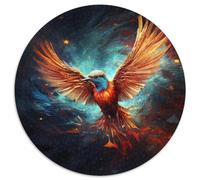 1000-teiliges Puzzle für Erwachsene, Kunst, bunte Phönix-Puzzles für Erwachsene, Weihnachtsgeschenk, Stressabbau für Teenager, cooles einzigartiges Geschenk für die Familie, 1000 Teile (67,5x67,5cm)