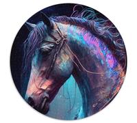 1000-teiliges Puzzle für Erwachsene, Pferde-Puzzle für Erwachsene, interaktives Familienspiel, Heimdekoration zum Selbermachen, Denksport-Geschenk, 1000 Teile (67,5x67,5cm)