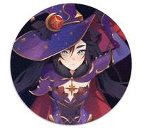 1000-teiliges Puzzle, Genshin Impact Mona, Papierpuzzle, Geschenk, DIY-Spaß, geeignet für die Dekoration von Zuhause, Wohnzimmer, Büro, 1000 Stück (67,5x67,5cm)