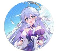 1000-teiliges Puzzle, Genshin Impact, Papierpuzzle, Geschenk, DIY-Spaß, geeignet für die Dekoration von Zuhause, Wohnzimmer, Büro, 1000 Stück (67,5x67,5cm)