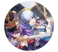 1000-teiliges Puzzle Genshin Impact, runde Papppuzzles, fördert die Hand-Auge-Koordination, perfekt als Geburtstagsgeschenk, 1000 Stück (67,5x67,5cm)