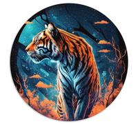 1000-teiliges Puzzle-Geschenk. Das Tiger-Puzzle für Erwachsene. Bunte Heimdekoration und interaktives Familienspiel. Ideales Geschenk. 1000 Teile (67,5x67,5cm)