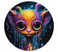 1000-teiliges Puzzle-Geschenk, farbenfrohes Kunstmonster-Puzzle für Erwachsene, farbenfrohe Heimdekoration und interaktives Familienspiel, ideales Geschenk, 1000 Teile (67,5x67,5cm)