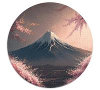 1000-teiliges Puzzle-Geschenk, japanische Kirschblüten-Puzzles für Erwachsene, farbenfrohe Heimdekoration und interaktives Familienspiel, ideales Geschenk, 1000 Teile (67,5x67,5cm)