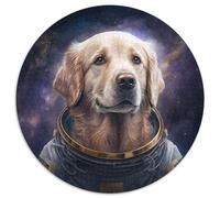 1000-teiliges Puzzle, Golden Retriever, Papierpuzzle, Geschenk, DIY-Spaß, geeignet für die Dekoration von Zuhause, Wohnzimmer und Büro, 1000 Stück (67,5x67,5cm)