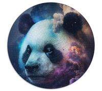 1000-teiliges Puzzle Panda Cloud, rundes 1000-teiliges Puzzle, anspruchsvolles Denkspiel für Teenager, Spaß für den Spieleabend mit der Familie, 1000 Teile (67,5x67,5cm)