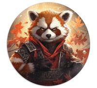 1000-teiliges Puzzle Roter Panda aus Karton, interaktives Familienspiel, DIY-Heimdekor, Gehirn-Herausforderung, Geschenk, 1000 Stück (67,5x67,5cm)