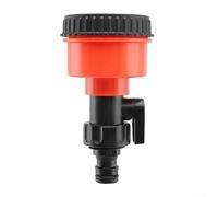 1000 ugelli irrigatori a rete con connessione rapida, testa regolabile per irrigazione a nebbia fine per giardino, serra, agricoltura, getto spray in plastica ad alta pressione (arancione)
