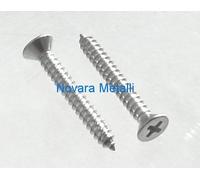 1000 viti autofilettanti zincate 3,5x9,5 mm impronta croce PH