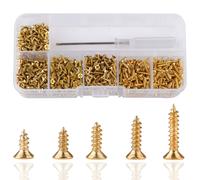 1000 Viti Per Legno M2 Piccole 5/6/7/8/10 Mm Testa Piatta a Croce Con Cacciavite