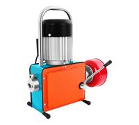1000 W, macchina elettrica per la pulizia dei tubi, a spirale, 1000 W, per la pulizia dei tubi, con set di punte per trapano da 16 mm
