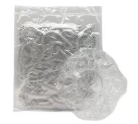 10000 cappe doccia monouso confezione da 100x100 in plastica trasparente con ...