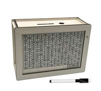 (10000)Concentrati sul risparmio con i salvadanai in legno riutilizzabili, un'aggiunta elegante a