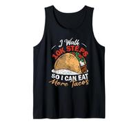 10000 Passi per Poter Mangiare più Tacos Passo 10000 Passi Canotta
