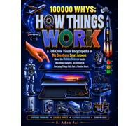 100000 WHYS: HOW THINGS WORK: A Full-Color Visual Encyclopedia of Big Questions, Smart Answers About the Hidden Science Inside Machines, Gadgets, Technology & Everyday Things Kids Use & Wonder About.