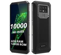 10000mAh Batteria Smartphone OUKITEL K15 PRO,P60 6GB+128GB, Tripla Fotocamera 12MP, Ricarica Rapida+Carica Inversa, Cellulare Android 11 Dual SIM, HD+ 6,52’’,Face ID+Impronta Digitale NFC GPS