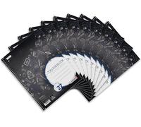 100050061 - Blocco Stay Cool, Formato A4, 80 Pagine a Righe Con Margine, 70 G/Mq