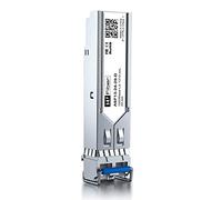 1000BASE-LX SFP Transceiver, SFP a LC, 1.25G Monomodale Modulo Compatibile con Cisco GLC-LH-SM/GLC-LH-SMD, Netgear AGM732F, MA-SFP-1GB-LX20, Ubiquiti UniFi UF-SM-1G, Mikrotik S-31DLC20D...