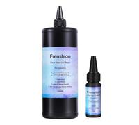 1000g+30g UV Resin-Upgrade I Minute Quick Cure! Colla in resina epossidica UV cristallina di tipo duro per gioielli, orecchini, collana, bracciali, decorazione artigianale, colata e rivestimento