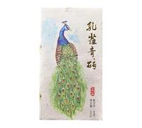 1000g di pavone grezzo Puerh tè verde Kong Que Qing Zhuan Shen Puer tè mattone