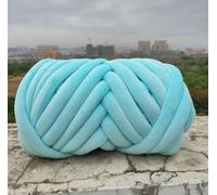 OPica 1000g Super Velluto Grosso Filato Spesso Ingombrante Filo Gigante Sacchetto Bianco per Le Mani di Lavoro A Maglia Fai da Te Braccio Morbido Grande Coperta Tappeto Sfere