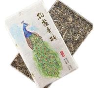 1000g Superiore Pavone Puer crudo Tè verde Kong Que Qing Zhuan Shen Mattone del tè del puer