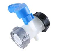 1000L Serbatoi di Acqua Valvole A Farfalla Interruttori DN40 62mm Adattatore Filettatura Grossa Rubinetto Connettore Tubo di Scarico Adattatore IBC Container Uscita Valvole di Controllo
