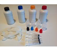 1000ML COLORI SPECIFICO PER EPSON STAMPANTE WORKFORCE WF2520NF ORIGINALE INKJET