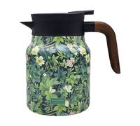 1000ml Floral Pattern Teapot Stainless Steel Mini Hot Coffee Pot for Hot Drinks