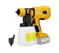 1000ML For 18V/20V Max Batteria Li-Ion Pistola A Spruzzo Elettrica Senza Fili Spruzzatore Di Vernice Portatile Auto Rivestimento Di Mobili Aerografo