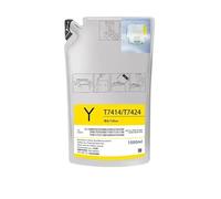1000ml T7411 T7414 T741X Sublimation Ink Pack compatibile con SureColor F6000 F6070 F6200 F6270 F7000 F7200 F7270 F9200 Stampanti(Yellow)