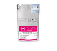 1000ml T7411 T7414 T741X Sublimation Ink Pack compatibile con SureColor F6000 F6070 F6200 F6270 F7000 F7200 F7270 F9200 Stampanti(Magenta)