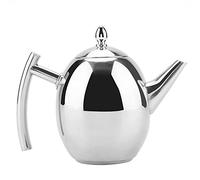 1000ml Teiera con Infusore, Tisaniera per la Casa E L'ufficio, Bollitore Acciaio Inox con Filtro Rimovibile Tisaniera Infusiera per Il Tè E Il Caffè