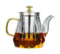 1000ML Teiera In Vetro, Bollitore Per Tè Con Filtro, Teiera Di Vetro Borosilicato, Per Tè, Tisane, Caffè, Tè Sfuso